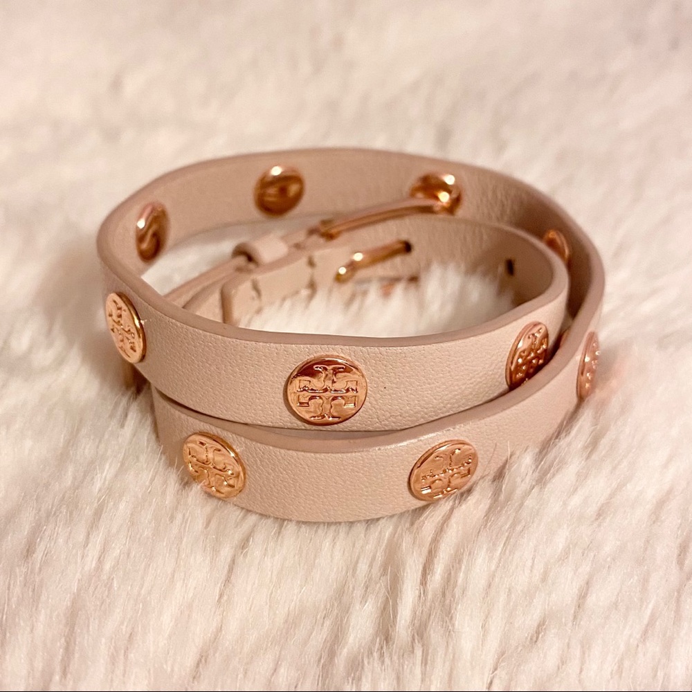 Tory Burch Rose Gold Wrap Bracelet